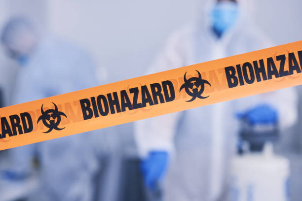 Professional Infectious Disease Decontamination technician working in Wingate, NC